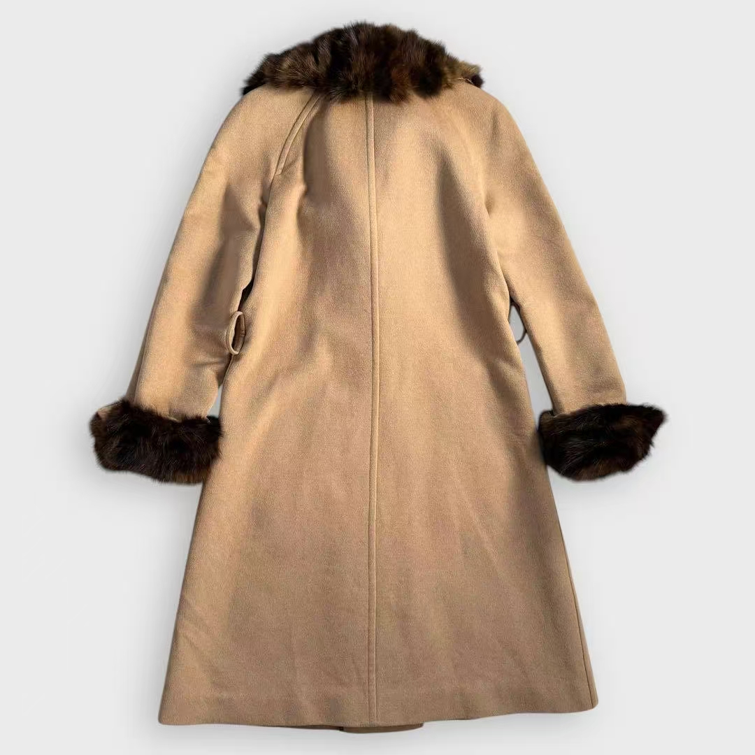 Fendi フェンディ コート ロングコート レディース フェイクファー - Image 7